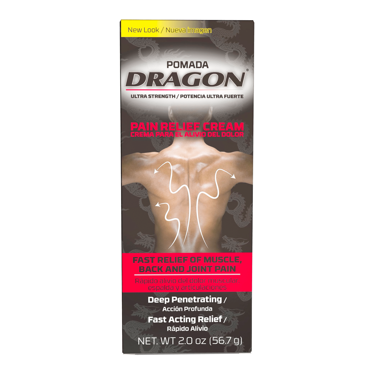 Dragon Ultra Strength Pain Relieving over-the-counter Cream, 2 oz