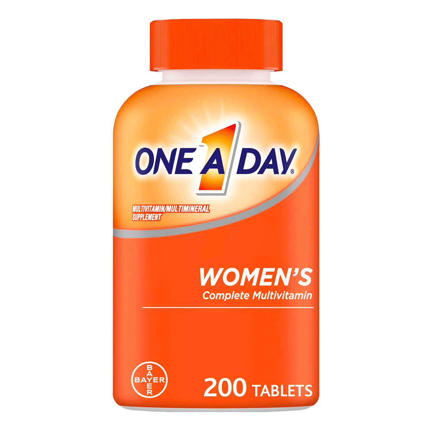 One A Day Women's Multivitamin Tablets, Multivitamins for Women, 200 Ct